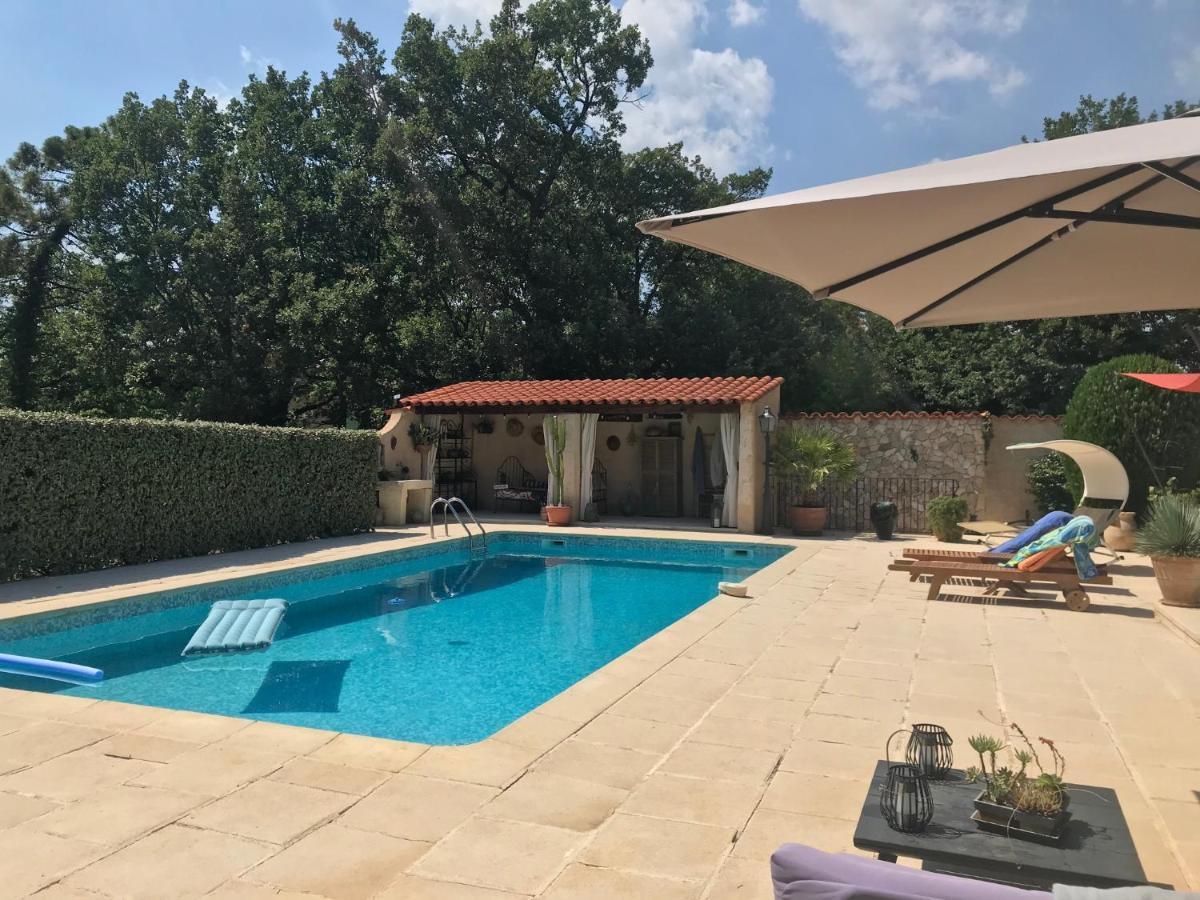 La Brindille Petit Mas Provencal Meuble De Tourisme 3 Etoiles 2-3 Personnes 1 Piece 30 M2 Tout Confort Lisiere Foret Jardin Jacuzzi Piscine Saint-Paul-en-Forêt Exterior foto